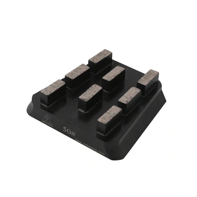 Speedone Metal Frankfurt Grinding Block for Marble Polishing 100×107mm