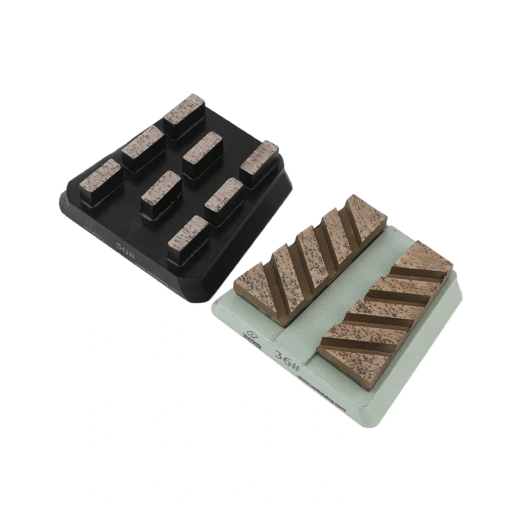 Speedone Metal Frankfurt Grinding Block for Marble Polishing 100×107mm