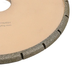 Speedone V-Type Electroplated Profile Wheel 300mm for Stone Cutting