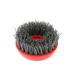 Speedone 200mm Round Antiquing Brush for Stone Finish Polishing