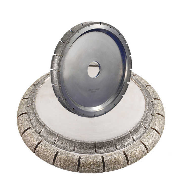 Speedone V-Type Electroplated Profile Wheel 300mm for Stone Cutting
