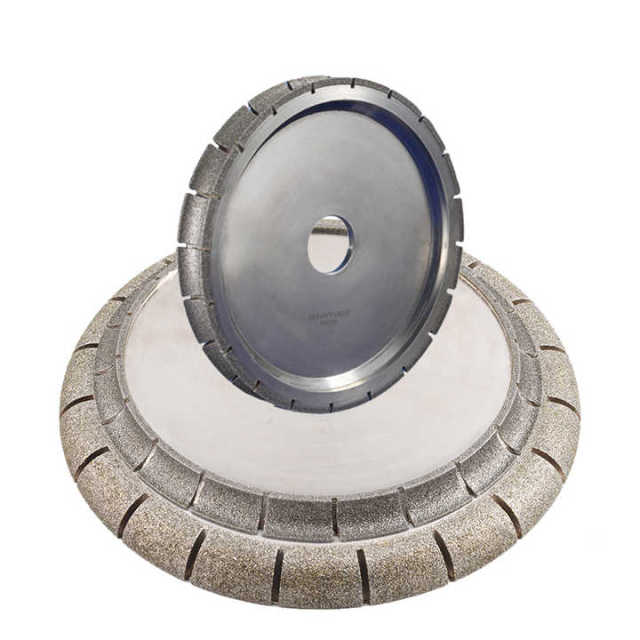 Speedone V-Type Electroplated Profile Wheel 300mm for Stone Cutting