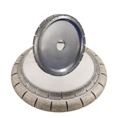 Speedone V-Type Electroplated Profile Wheel 300mm for Stone Cutting