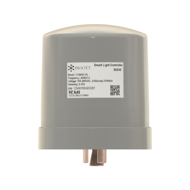 CTW501 LoRaWAN NEMA Smart Street Light Controller