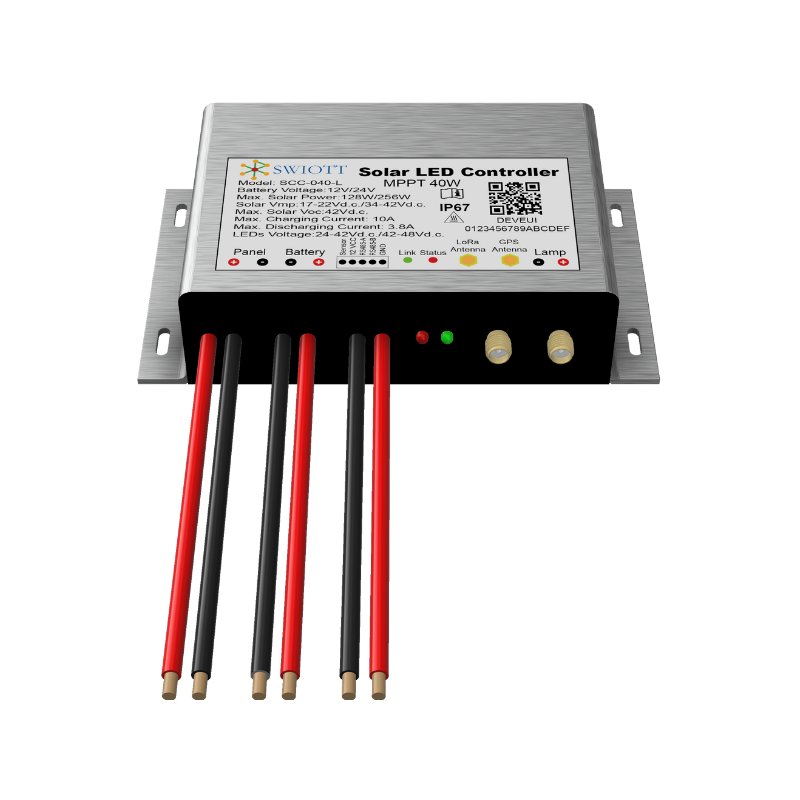SCC040L Smart Solar Street Light Controller – Redefining the New Benchmark for Outdoor Lighting