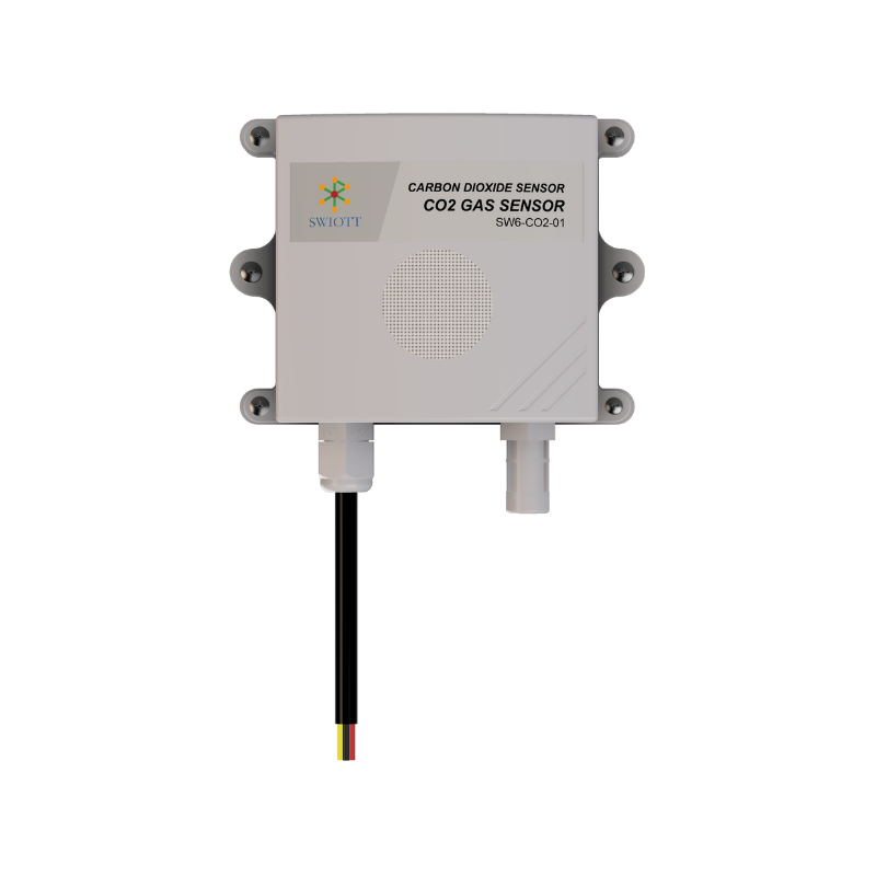 SW6-CO2-01 Gas Transmitter RS485 Modbus RTU CO2 Carbon Monoxide Sensor