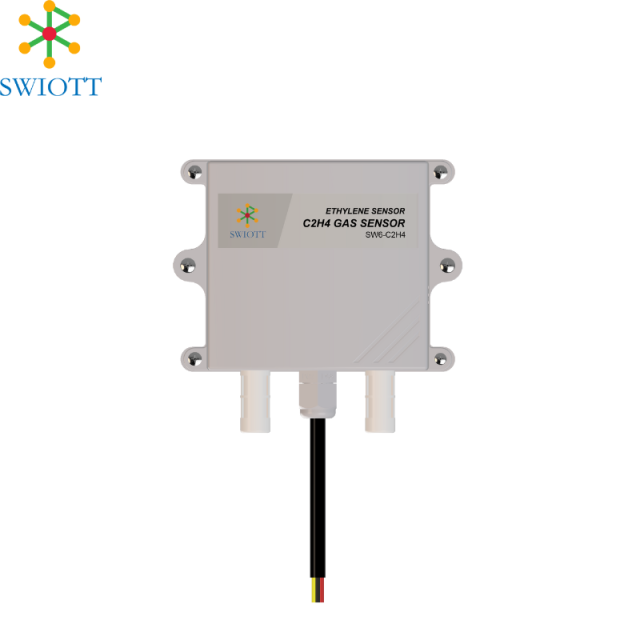 SW6-C2H4-01 Gas Transmitter RS485 Modbus RTU C2H4 Ethylene Sensor