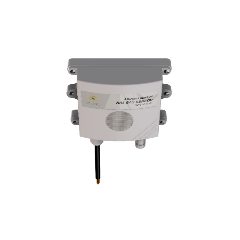 SW6-NH3-01 Gas Transmitter RS485 Modbus RTU NH3 Ammonia Sensor