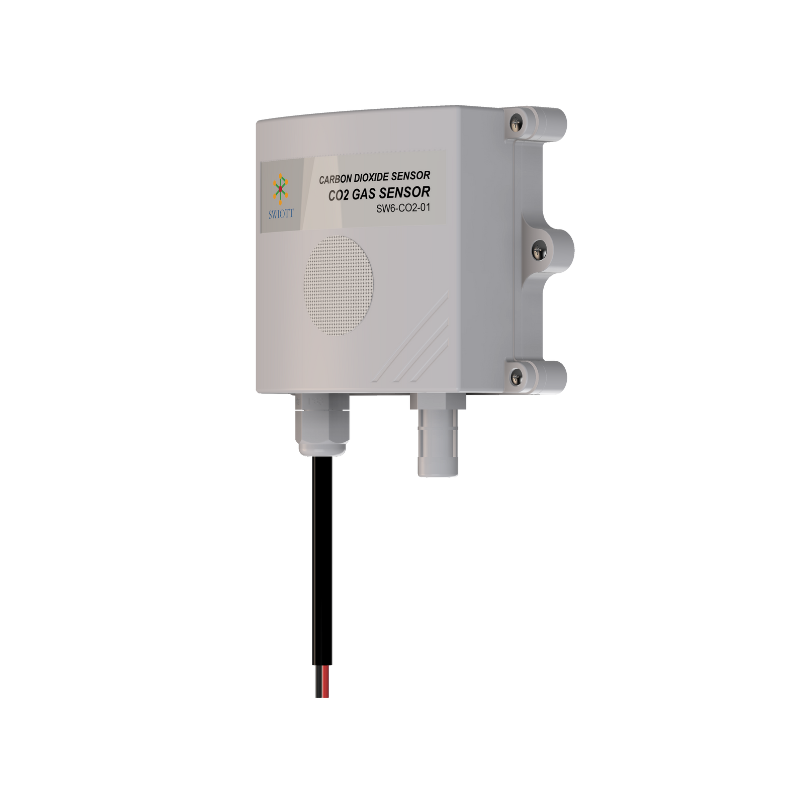 SW6-CO2-01 Gas Transmitter RS485 Modbus RTU CO2 Carbon Monoxide Sensor
