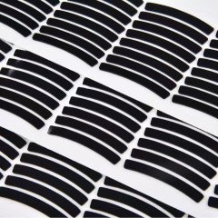 Precision silicone foam die cutting piece