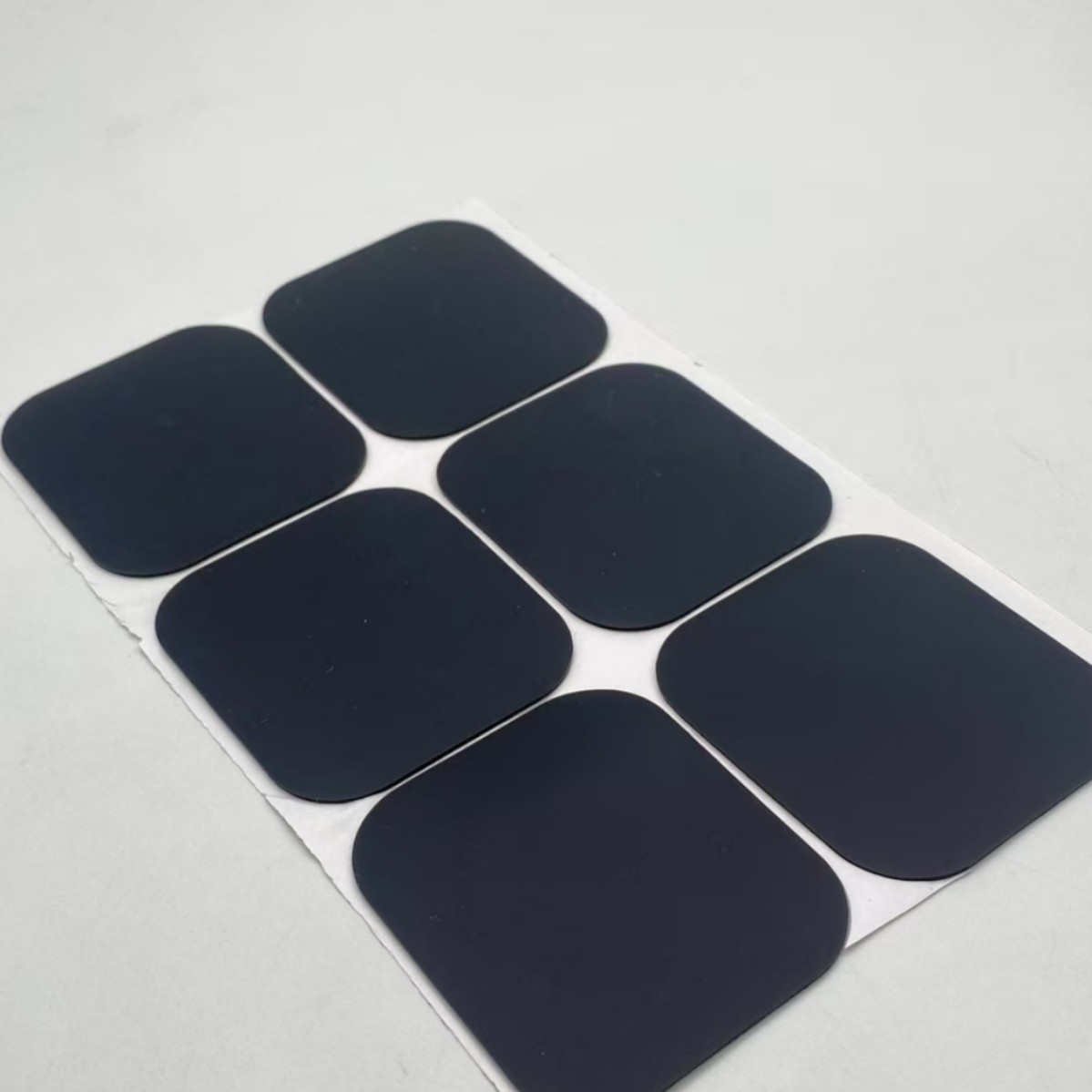 Black silicone foam die cutting gasket