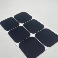 Black silicone foam die cutting gasket
