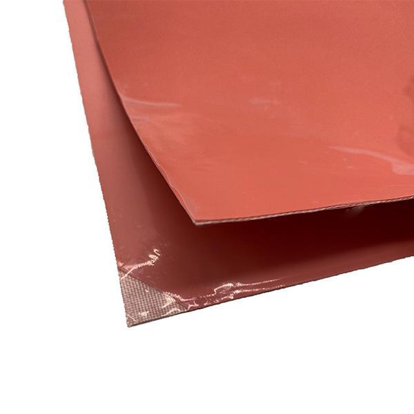 Ceramized Fiberglass-Reinforced Silicone Foam