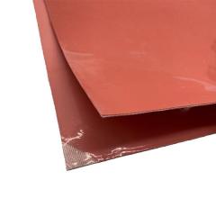 Ceramized Fiberglass-Reinforced Silicone Foam