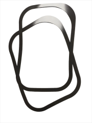 black silicone foam die cutting sealing 