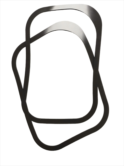 black silicone foam die cutting sealing 