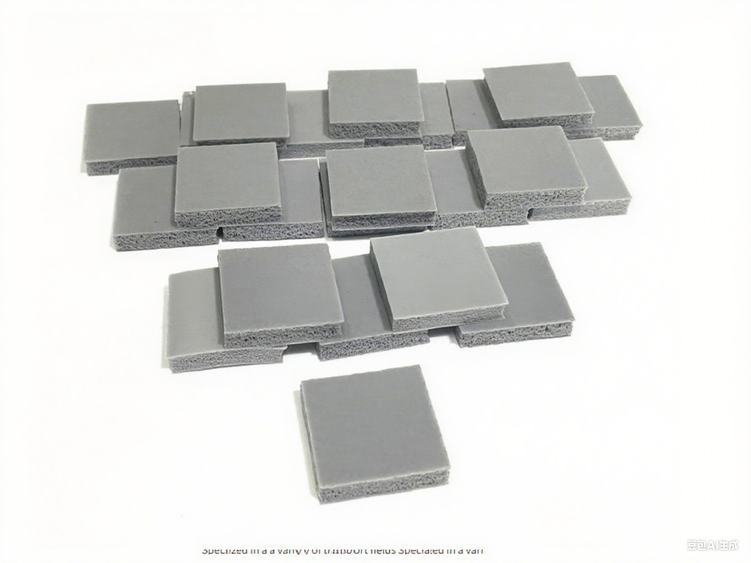 Die cut silicone foam