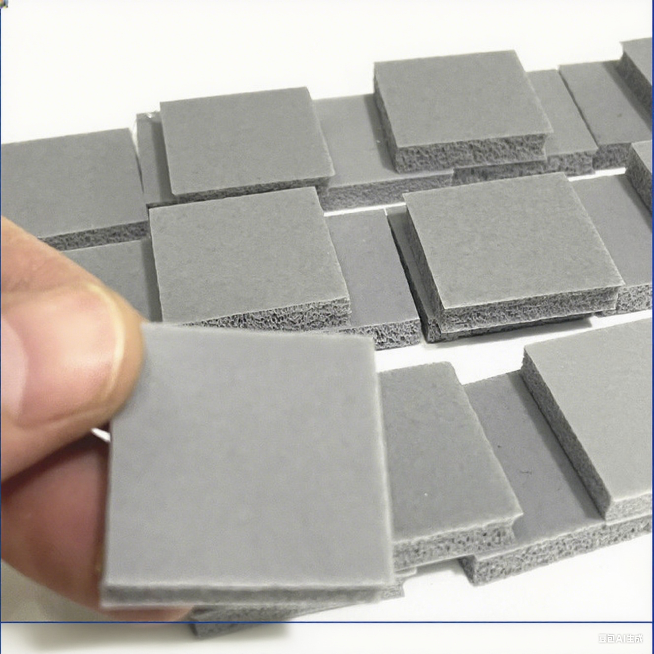 High temperature silicone foam