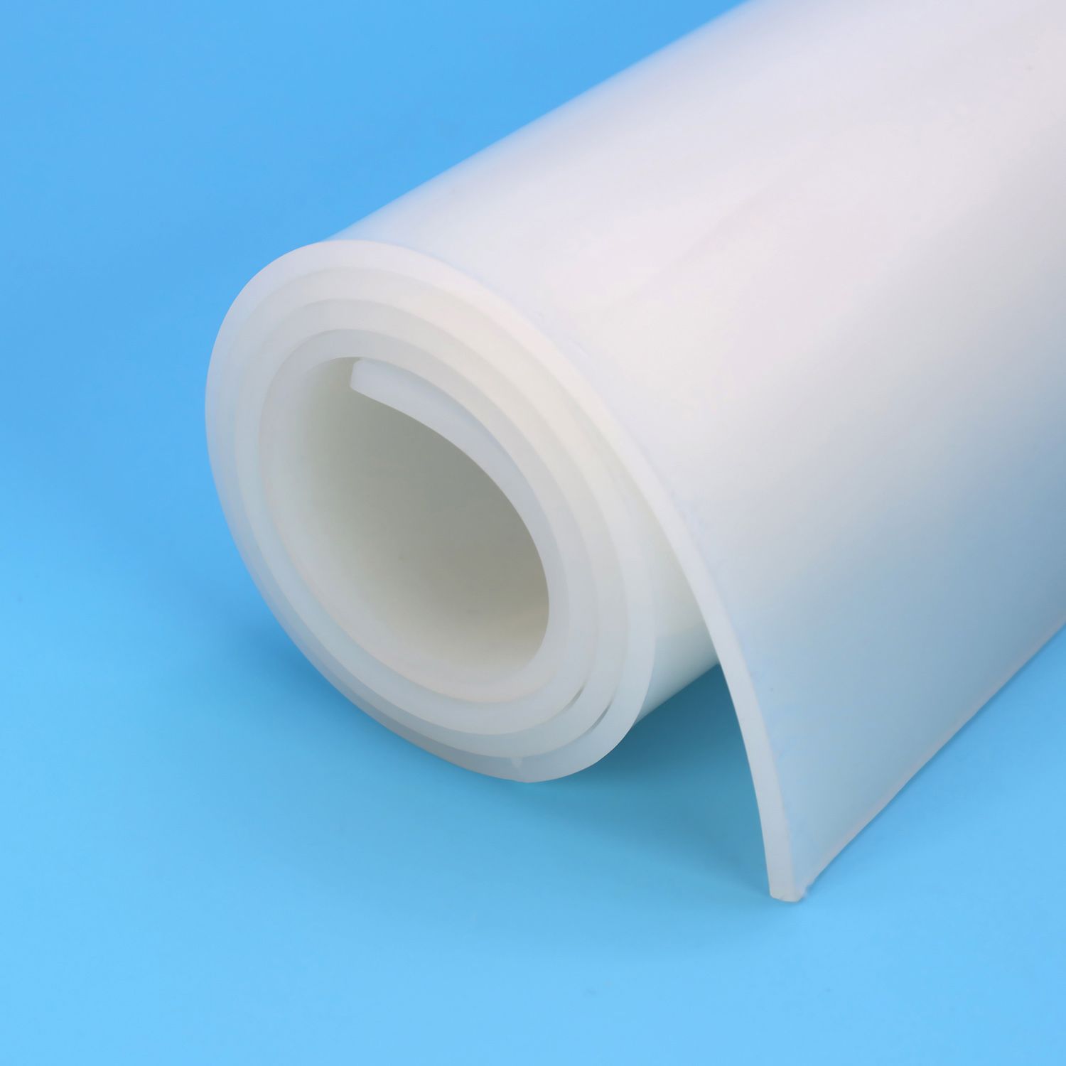 White food grade silicone rubber sheet 