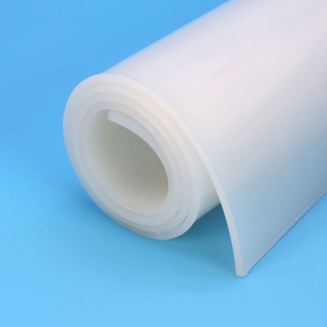 White food grade silicone rubber sheet 