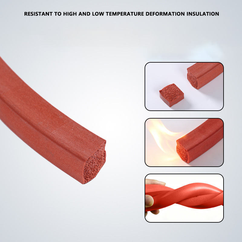 Die Cut Silicone Foam Strips