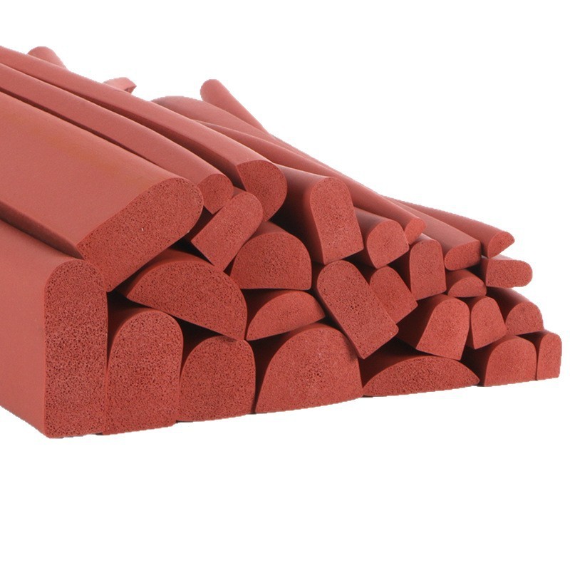 Custom High Temperature Silicone Foam strip for Industrial Sealing