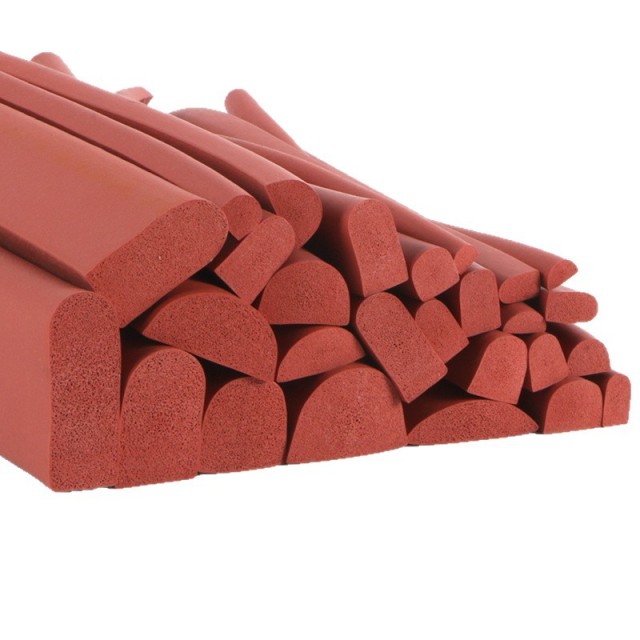 Custom High Temperature Silicone Foam strip for Industrial Sealing