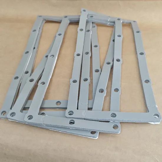 Adhesive backed silicone foam