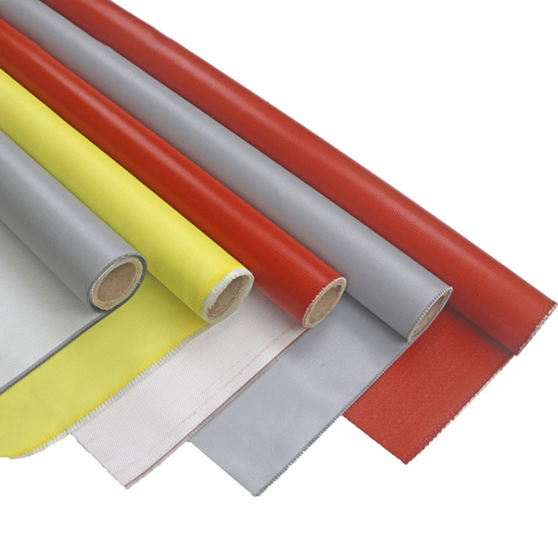 Fire Resistant Heat Resistant Silicone Coated Fiberglass Fabric