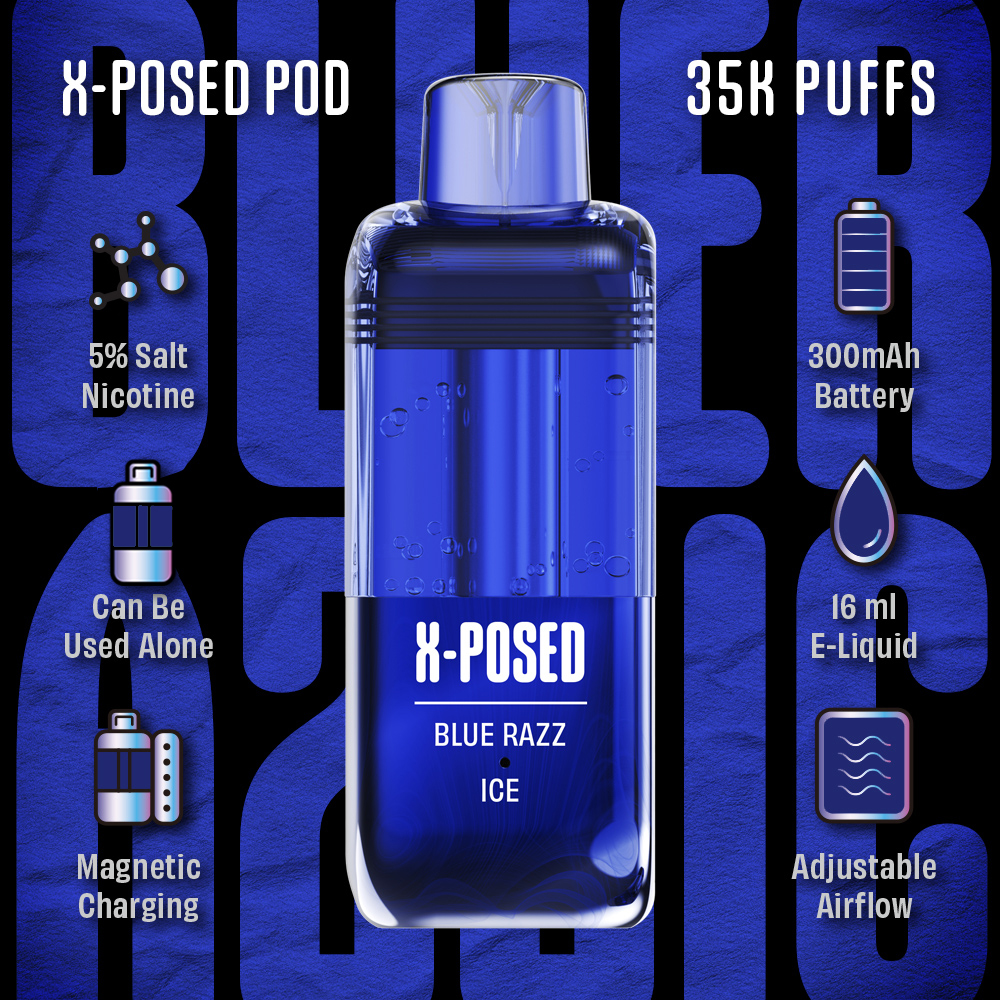 X-POSED POD Flavors Poster