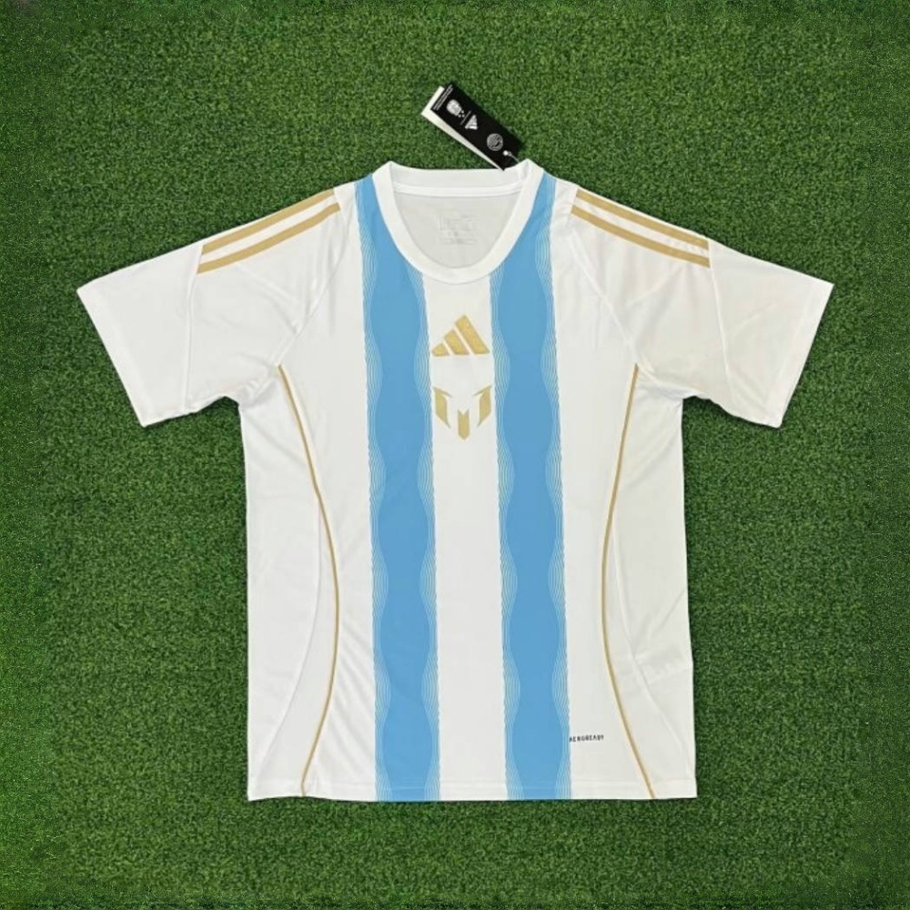 2024 Argentina Messi Pitch 2 Street Training White Kit Jersey