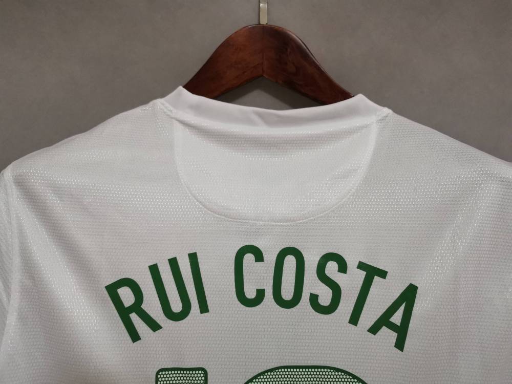 2012 Portugal Ronaldo #7 Euro Cup Away Retro Jersey