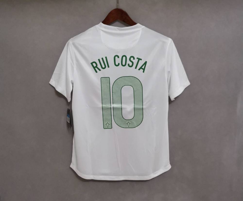 2012 Portugal Ronaldo #7 Euro Cup Away Retro Jersey