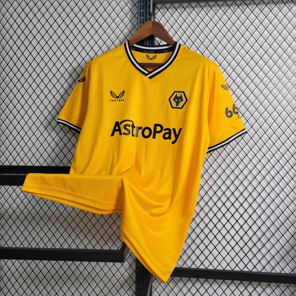 23-24 Wolves Home Kit Jersey+Shorts