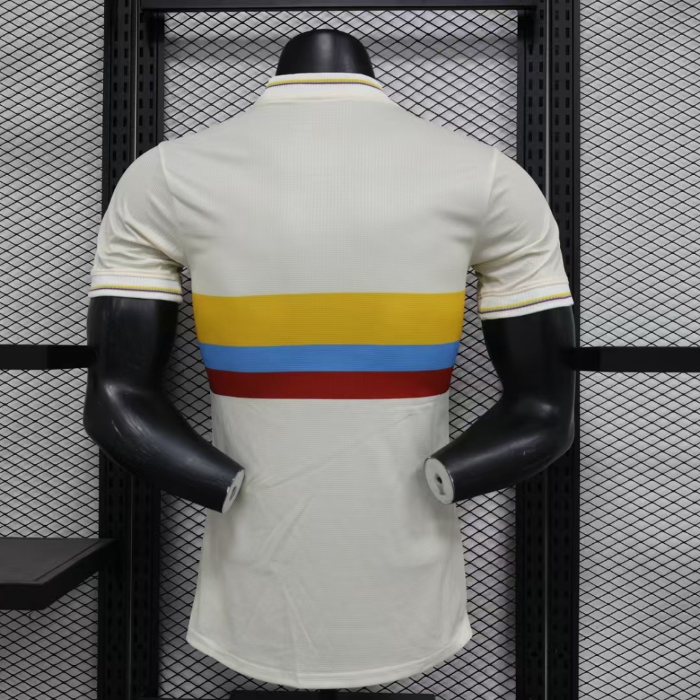 2024 Colombia 100th White Anniversary Jersey Player Version