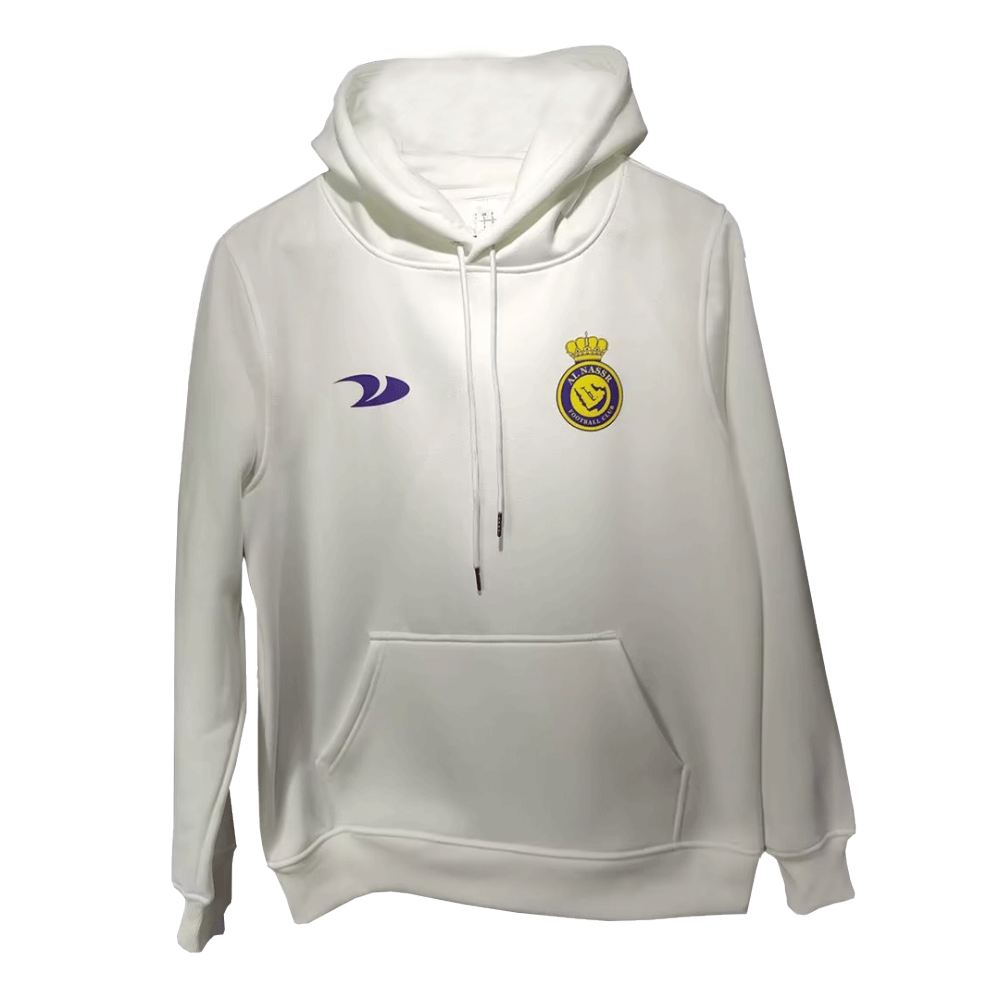 Al Nassr x Ronaldo Sweater Hoodie White 2022/23