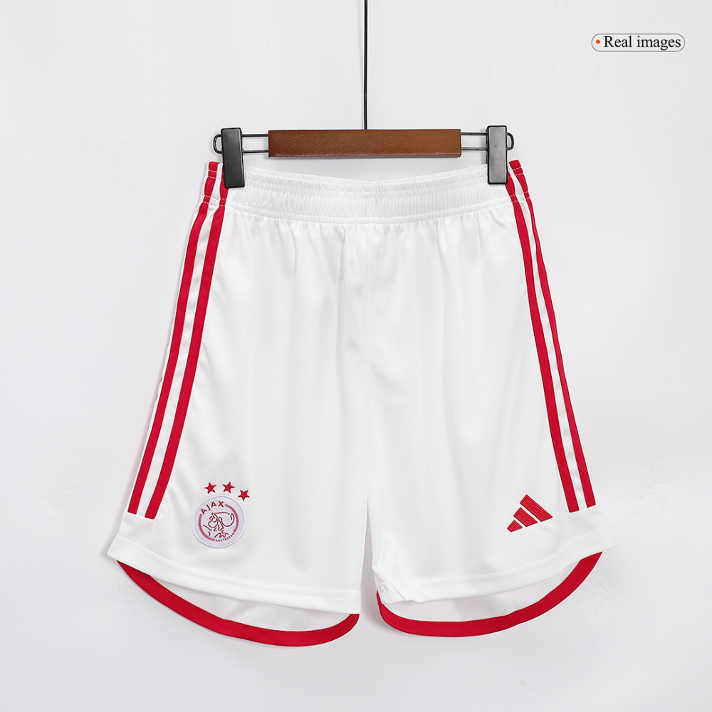 23-24 Ajax Home Soccer Shorts