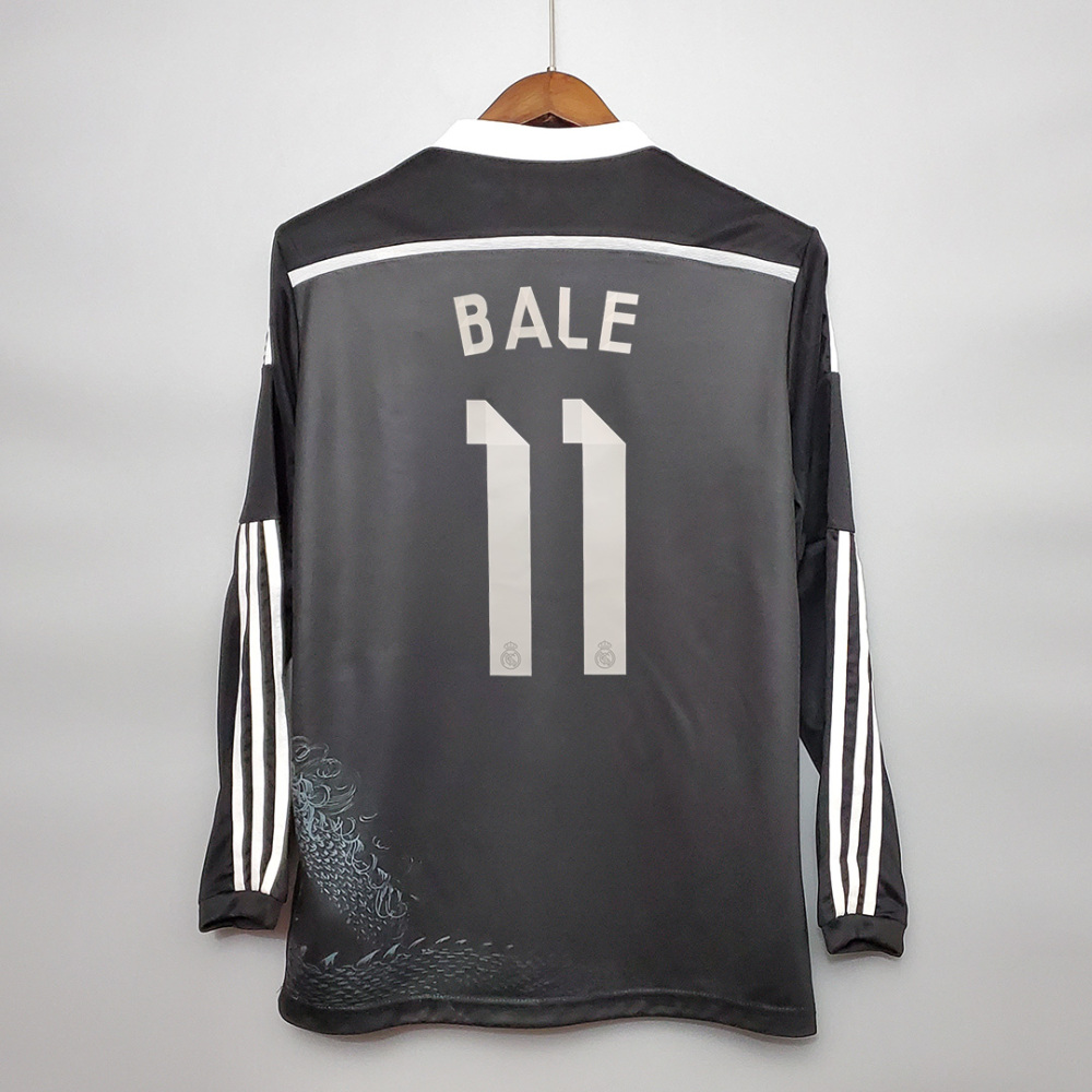2014/15 Real Madrid Ronaldo#7 Third Away Retro Jersey Long Sleeve