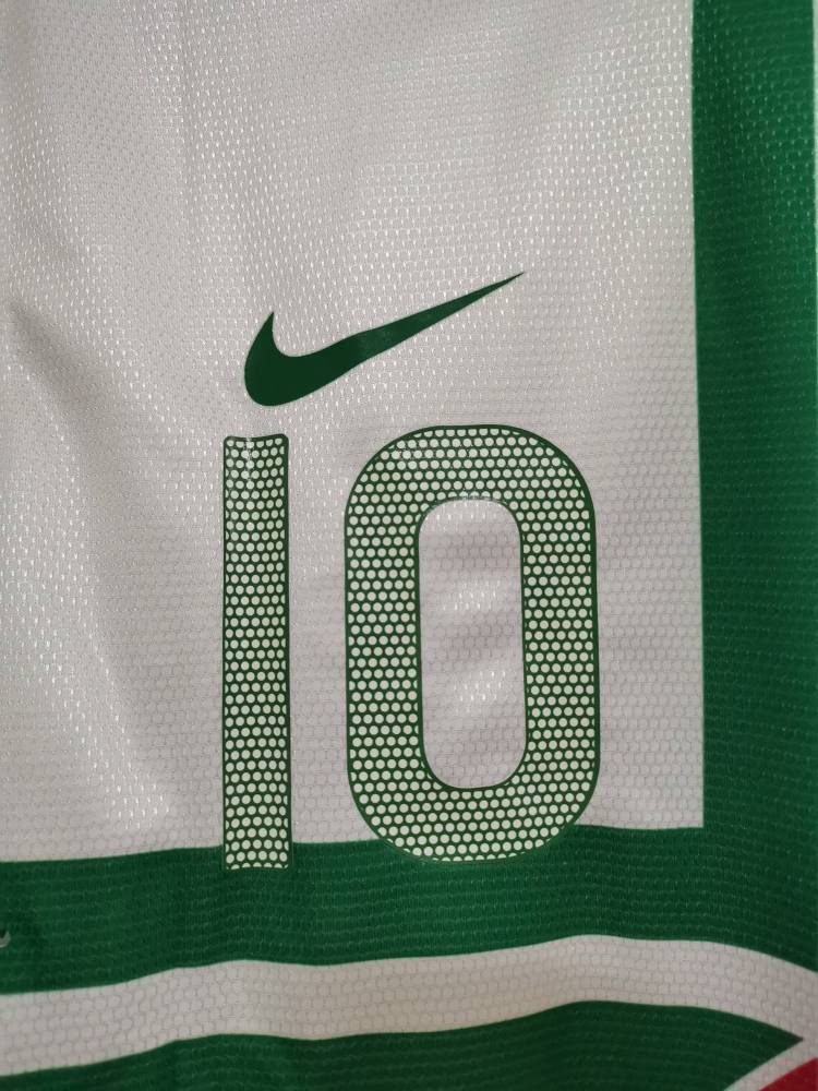 2012 Portugal Ronaldo #7 Euro Cup Away Retro Jersey
