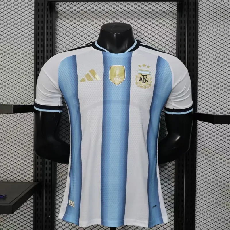 2026 Argentina Home World Cup Player Version Soccer Jersey
