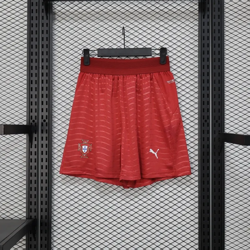 2026 Portugal Home World Cup Soccer Shorts Player Version
