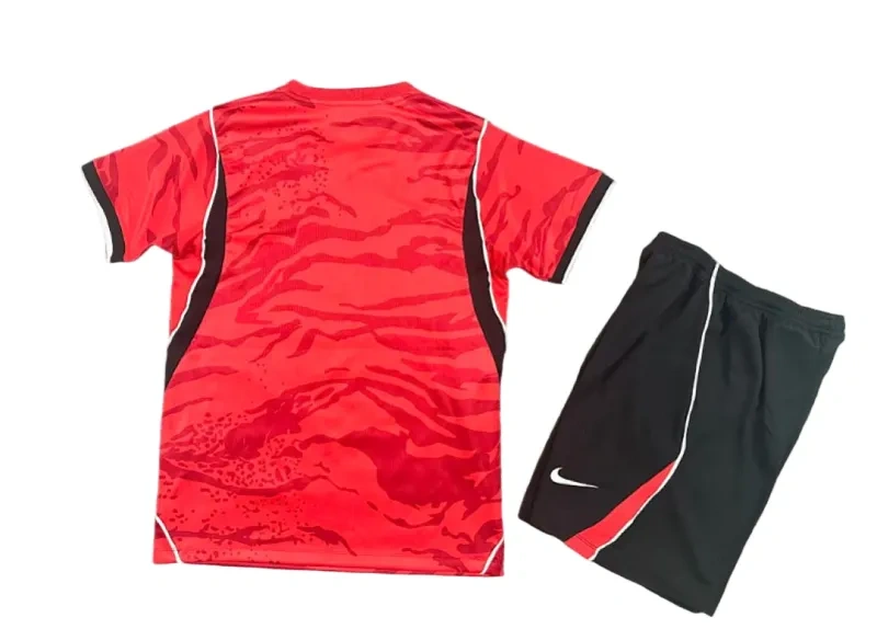 2026 South Korea World Cup Home Soccer Kids Kit Jersey+Shorts