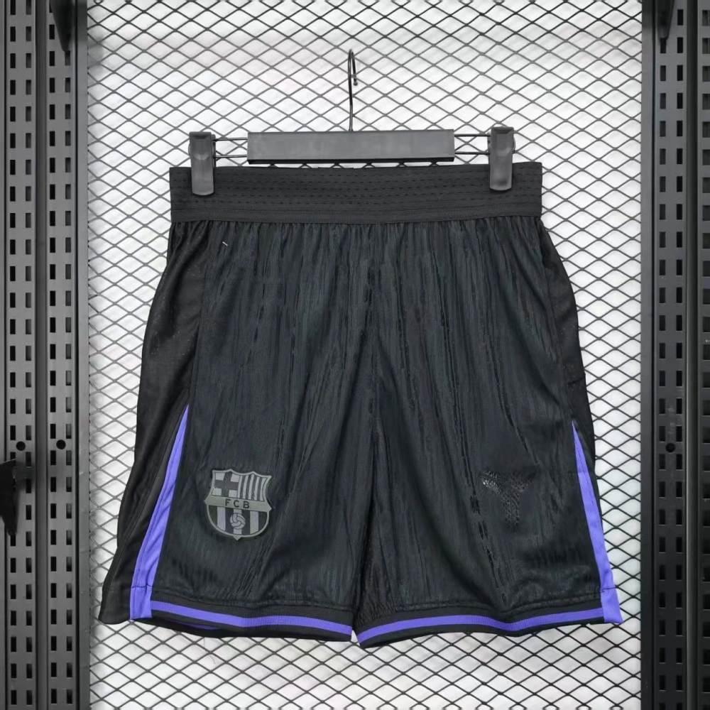 25-26 Barcelona Away Soccer Shorts Player Version