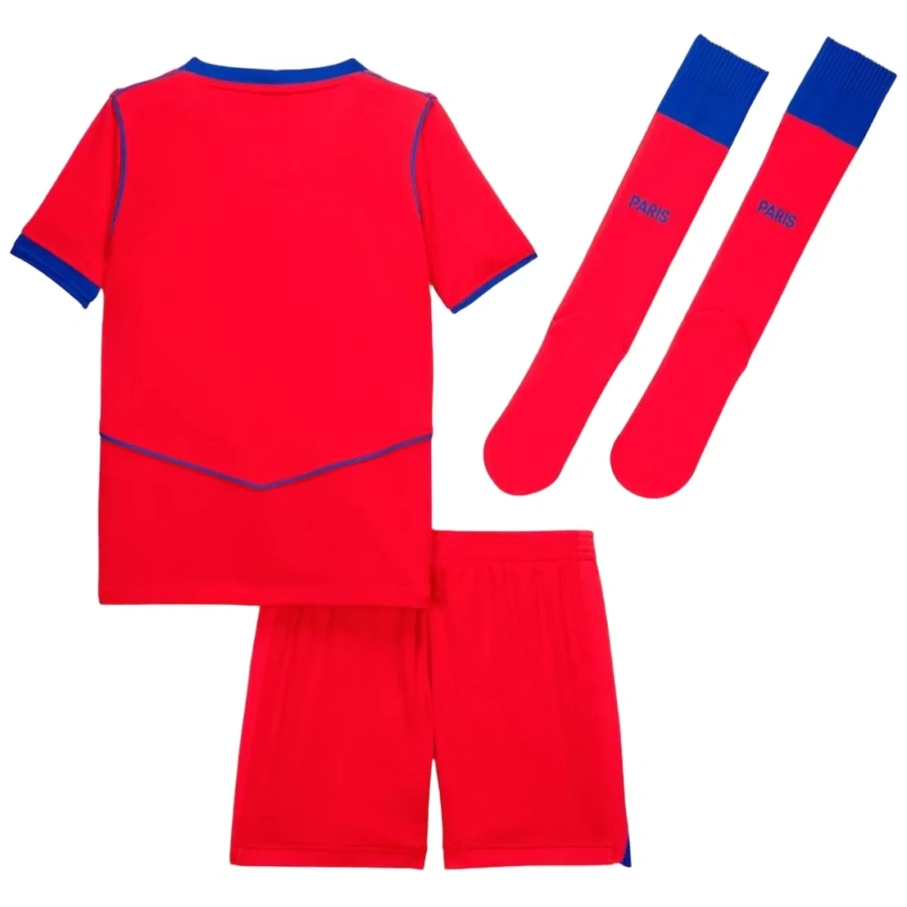 25-26 PSG Third Away Soccer Kids Full Kit Jersey+Shorts+Socks