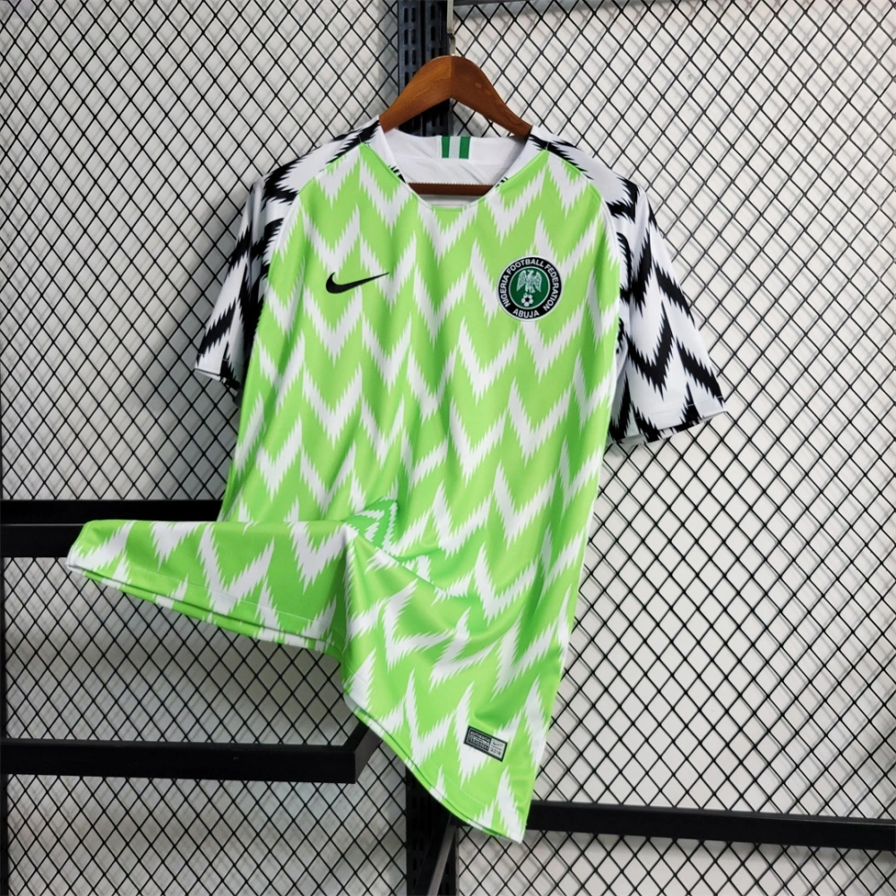 2018 Nigeria Home World Cup Retro Soccer Jersey