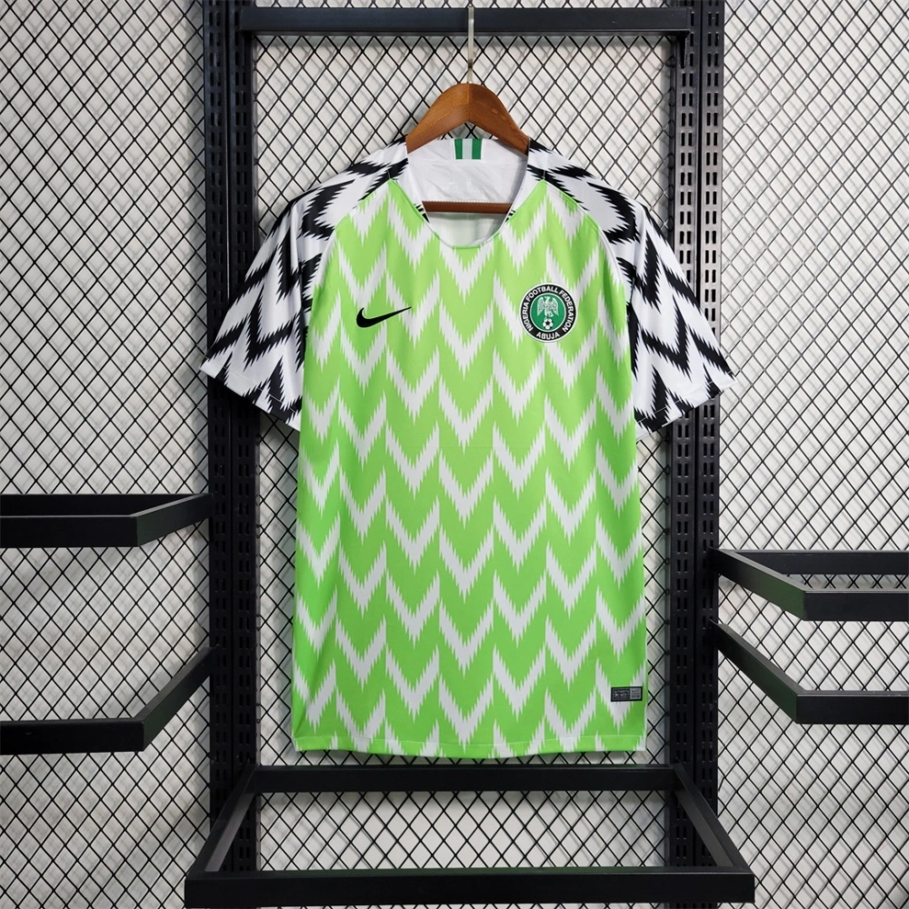 2018 Nigeria Home World Cup Retro Soccer Jersey