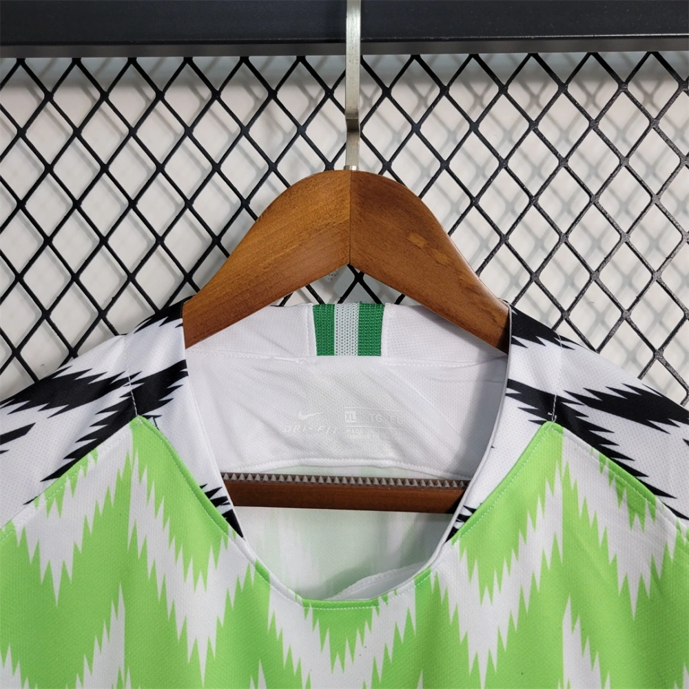 2018 Nigeria Home World Cup Retro Soccer Jersey