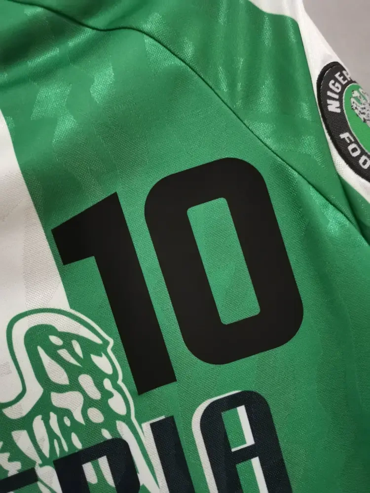 1996 Nigeria Home Soccer Retro Jersey
