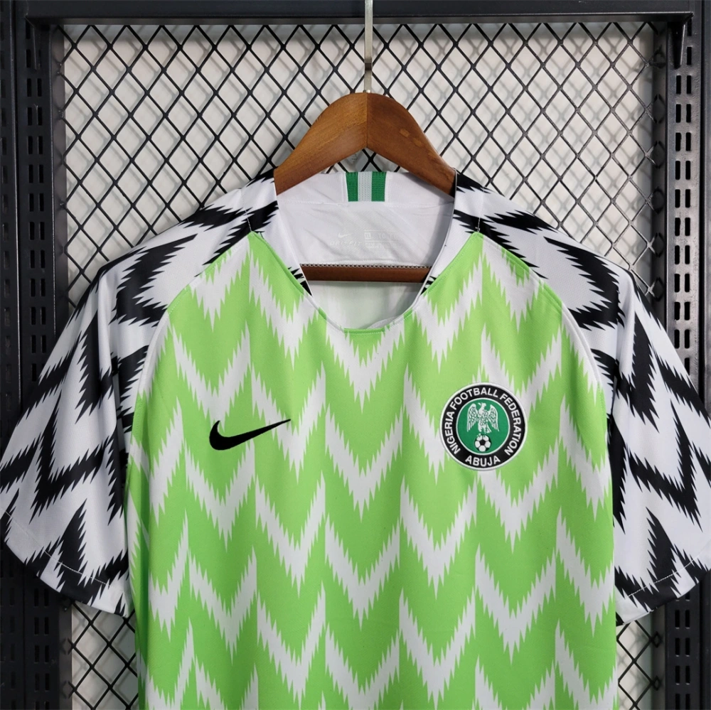 2018 Nigeria Home World Cup Retro Soccer Jersey