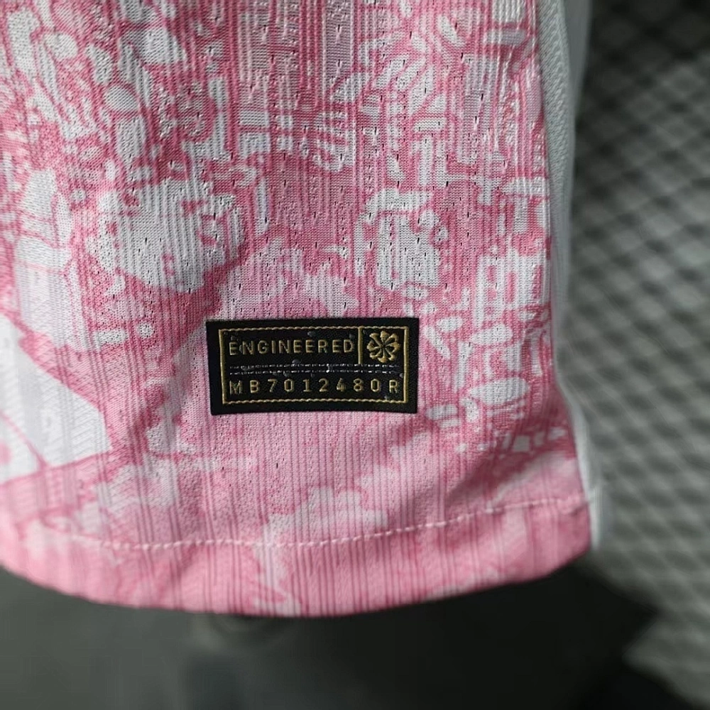 2025 Brazil Pink Special Edition Kit Player Version Soccer Jersey
